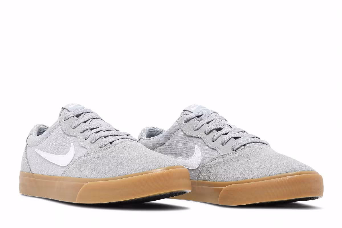 Nike Chron Solarsoft SB Light Smoke Grey Gum, view 9