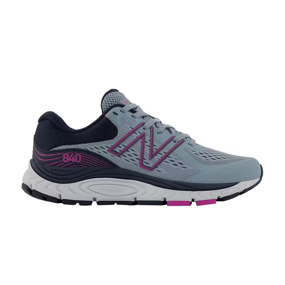 New Balance Women's 840v5 2E Wide Cyclone Magenta Pop