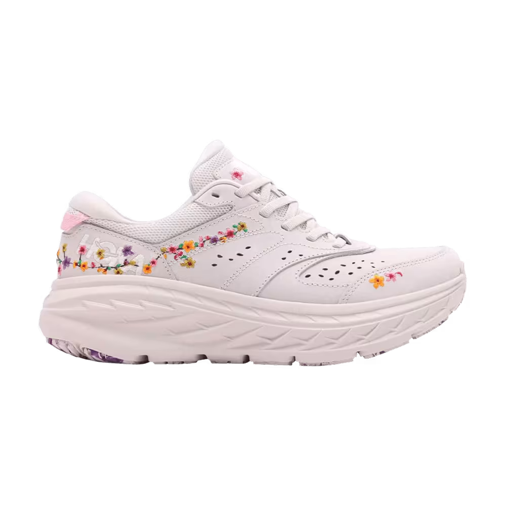 HOKA Bondi L Vibrant Bloom Pack - NImbus Cloud