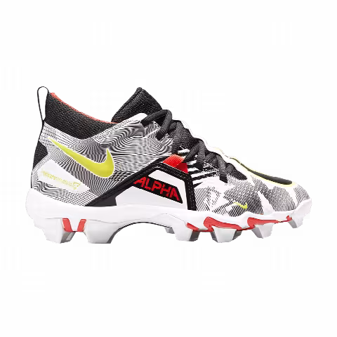 Russell Wilson x Nike Alpha Menace 3 Shark GS 'White Bright Crimson'