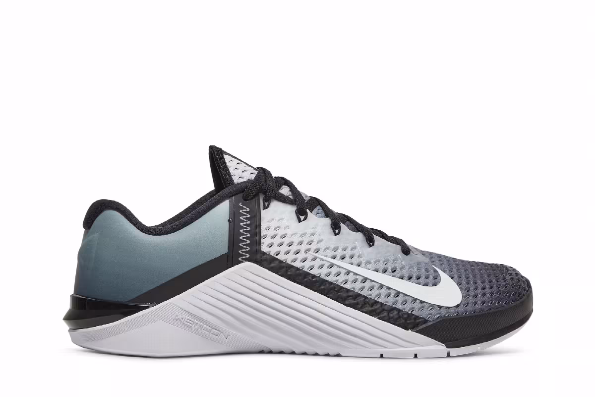 Nike Metcon 6 Black White, view 2