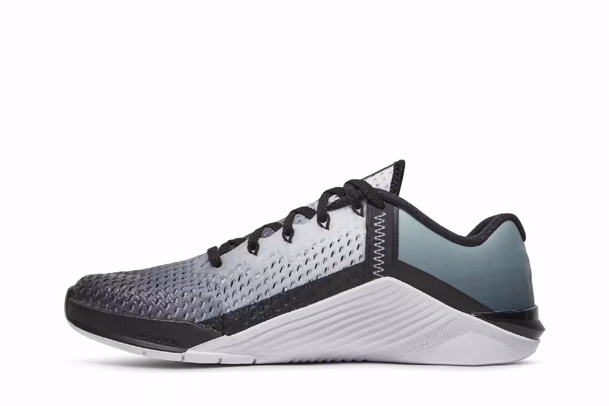 Nike Metcon 6 Black White, view 4