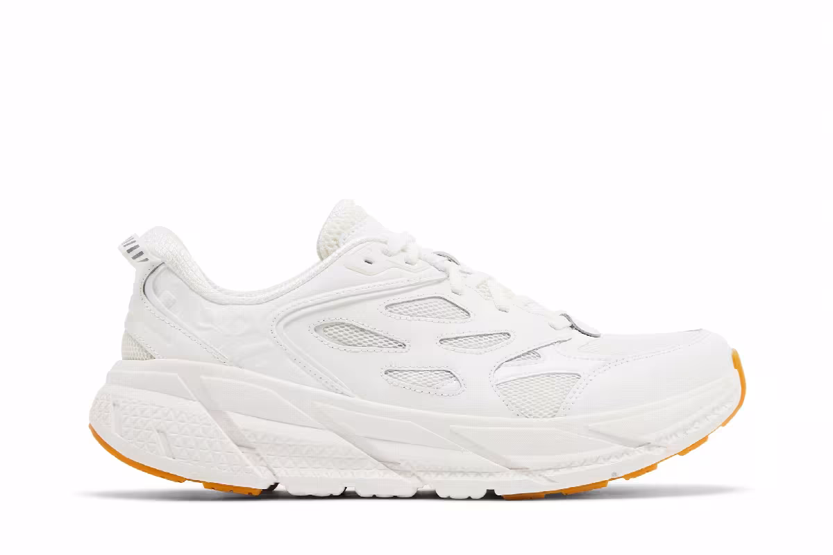 HOKA Clifton L White Gum, view 2