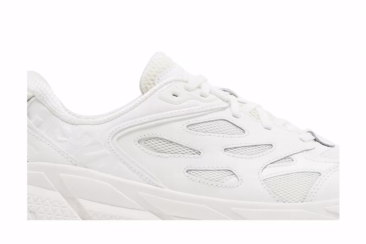 HOKA Clifton L White Gum, view 3