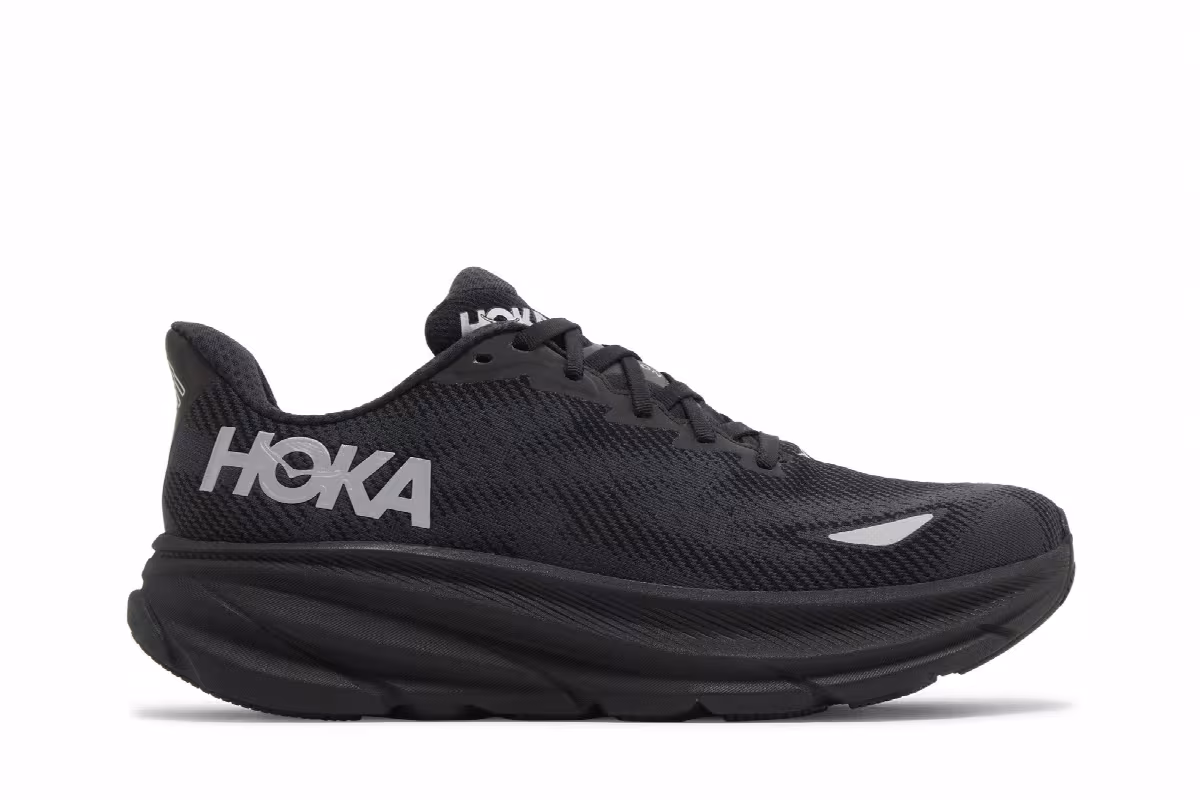 HOKA Clifton 9 GORE-TEX Triple Black, view 2