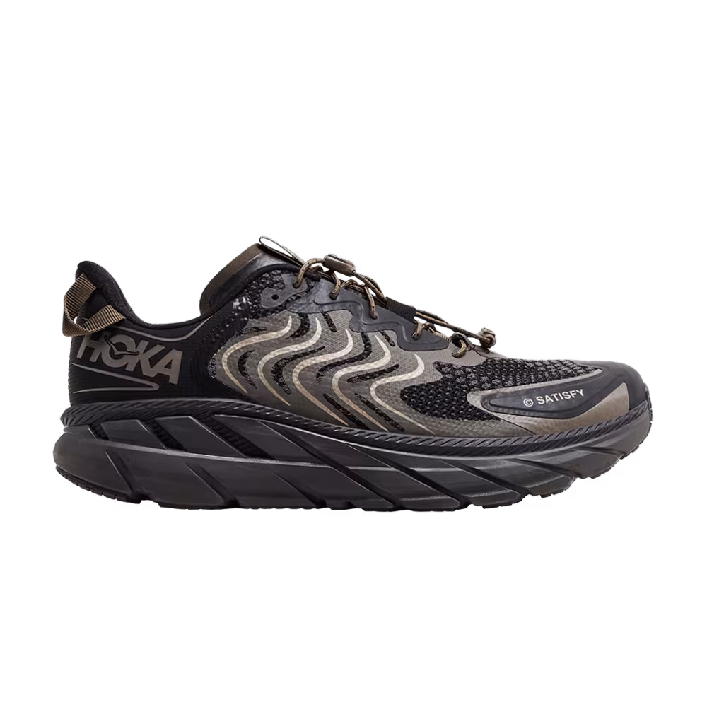 Satisfy x HOKA Clifton LS Forged Iron