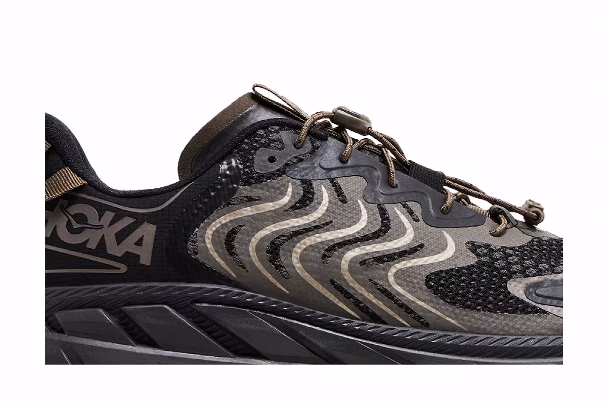 Satisfy x HOKA Clifton LS Forged Iron, view 3