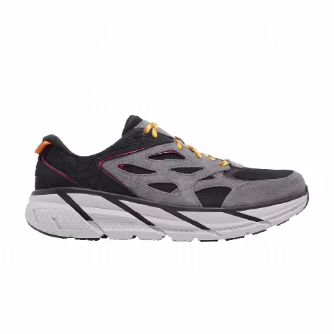 HOKA Clifton L Suede 'Black Lunar Rock'