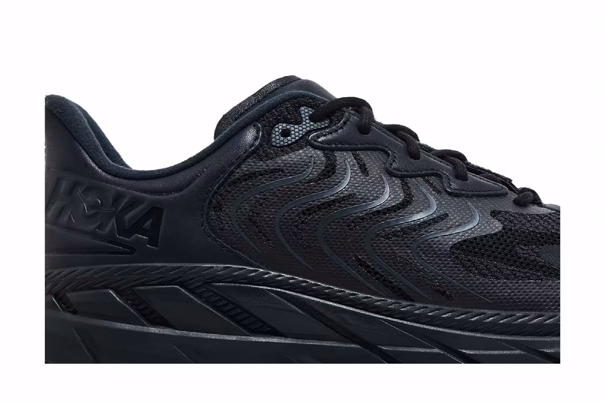 HOKA Clifton LS Black Asphalt, view 3