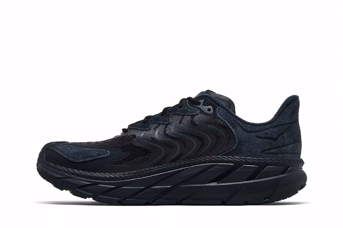 HOKA Clifton LS Black Asphalt, view 4
