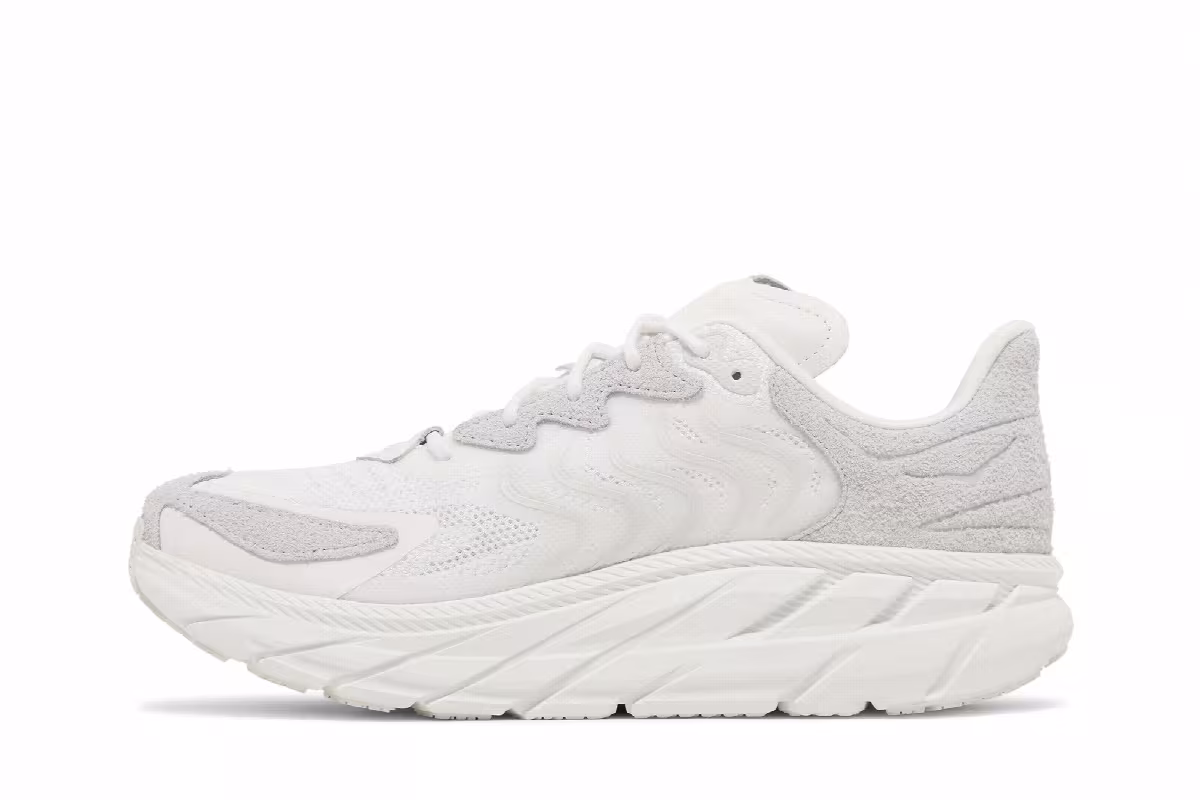 HOKA Clifton LS White Nimbus Cloud, view 4