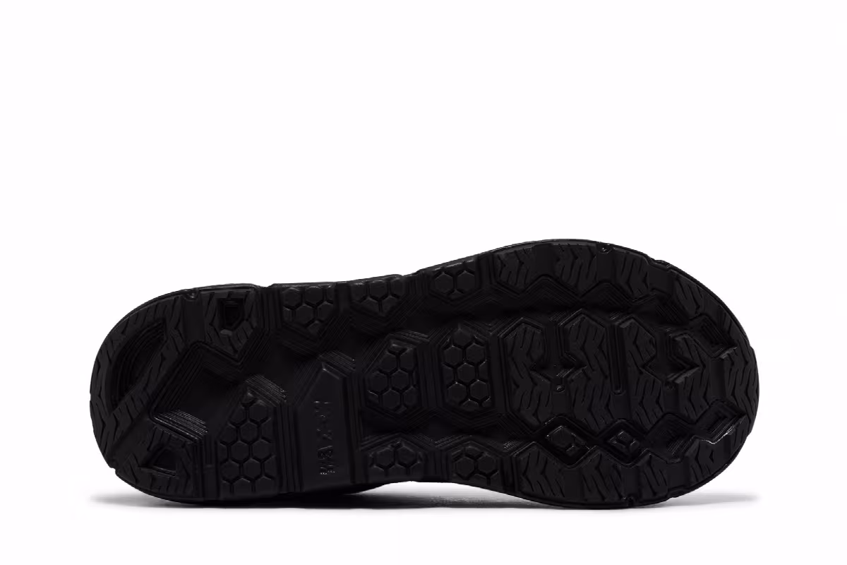 HOKA Clifton L Suede Triple Black, view 5