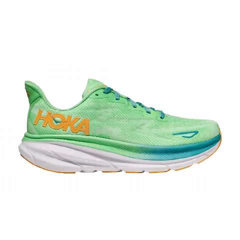 HOKA Clifton 9 'Zest Lime Glow'