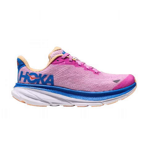 HOKA Clifton 9 Kids 'Cyclamen Sweet Lilac'