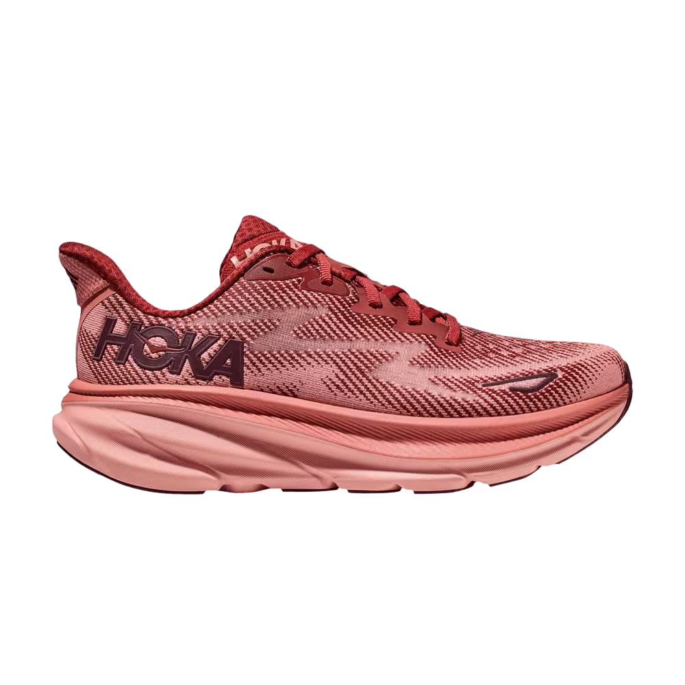 HOKA Women's Clifton 9 Rust Earthenware