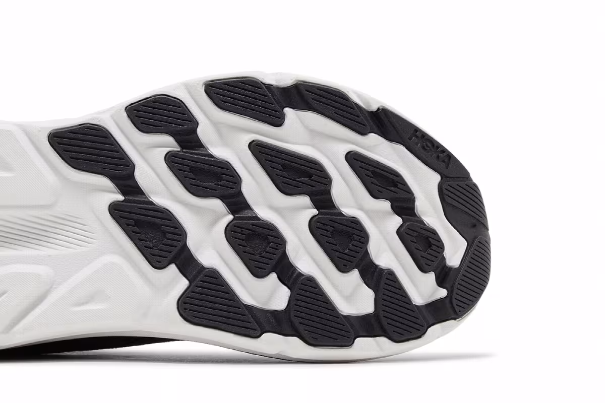 HOKA Women's Clifton 9 Black White, view 6