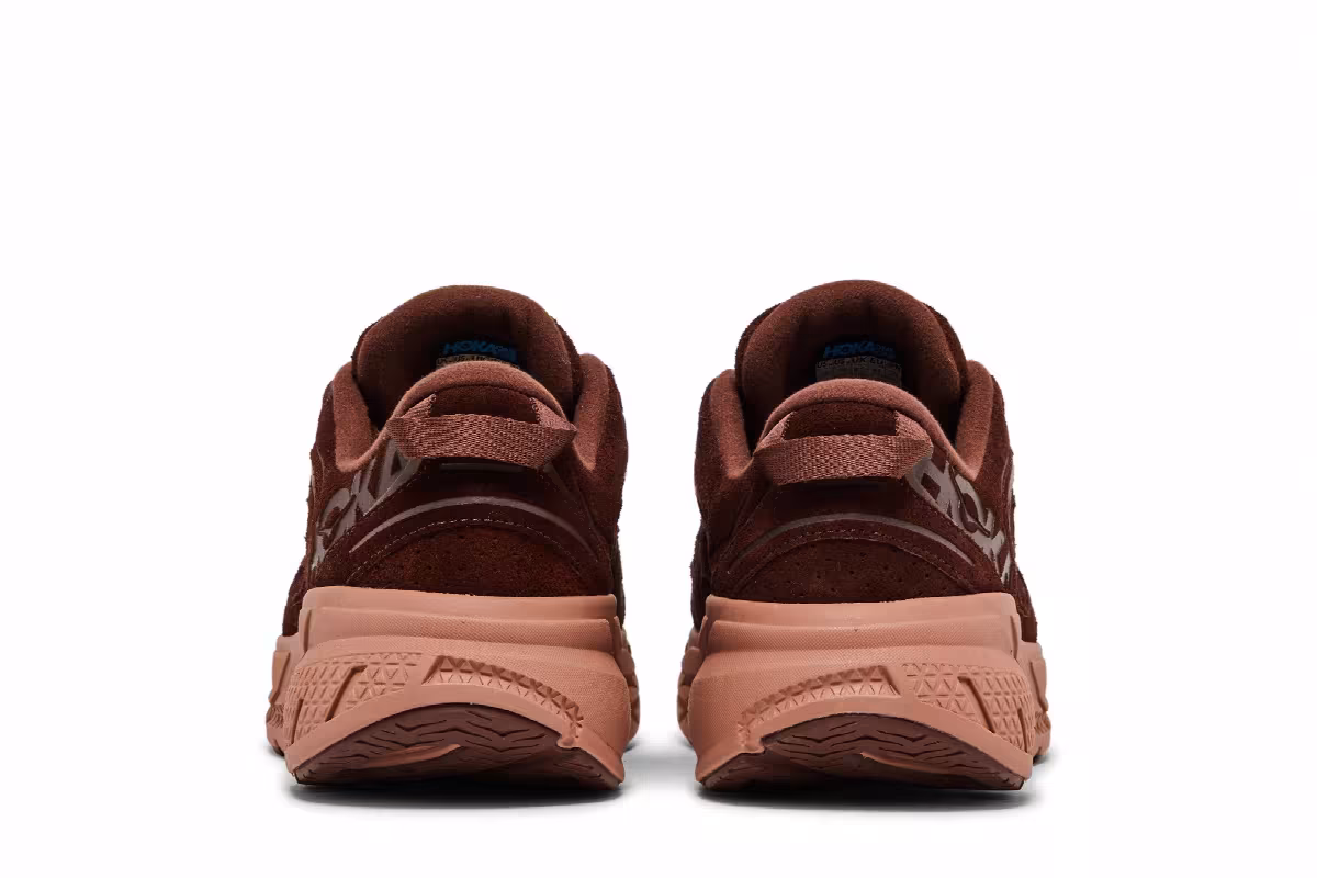 HOKA Clifton L Suede Cappuccino Cork, view 7