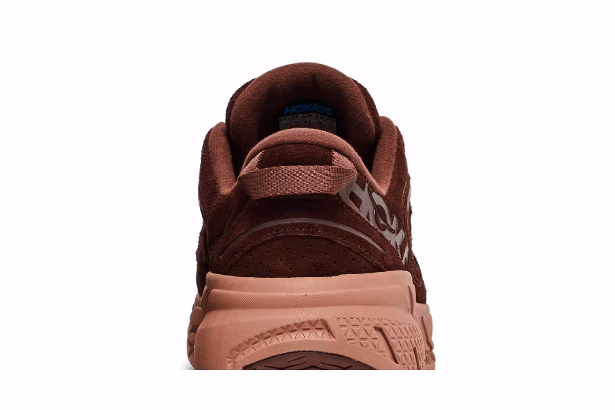 HOKA Clifton L Suede Cappuccino Cork, view 8