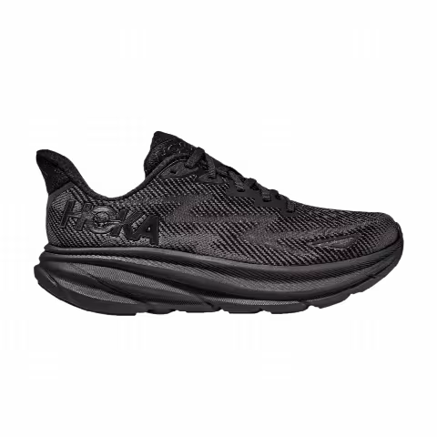 HOKA Clifton 9 Wide 'Triple Black'