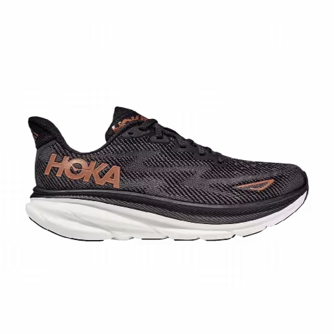 HOKA Wmns Clifton 9 Wide 'Black Copper'