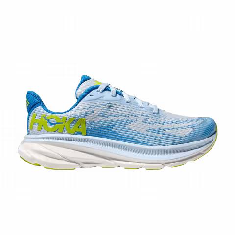 HOKA Clifton 9 Kids 'Ice Water Evening Primrose'