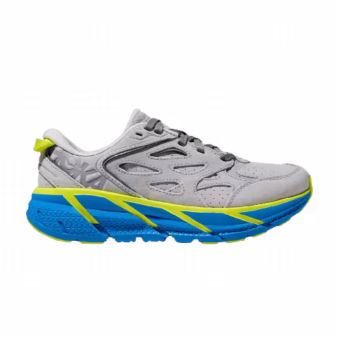 HOKA Clifton L Suede 'Lunar Rock Diva Blue'