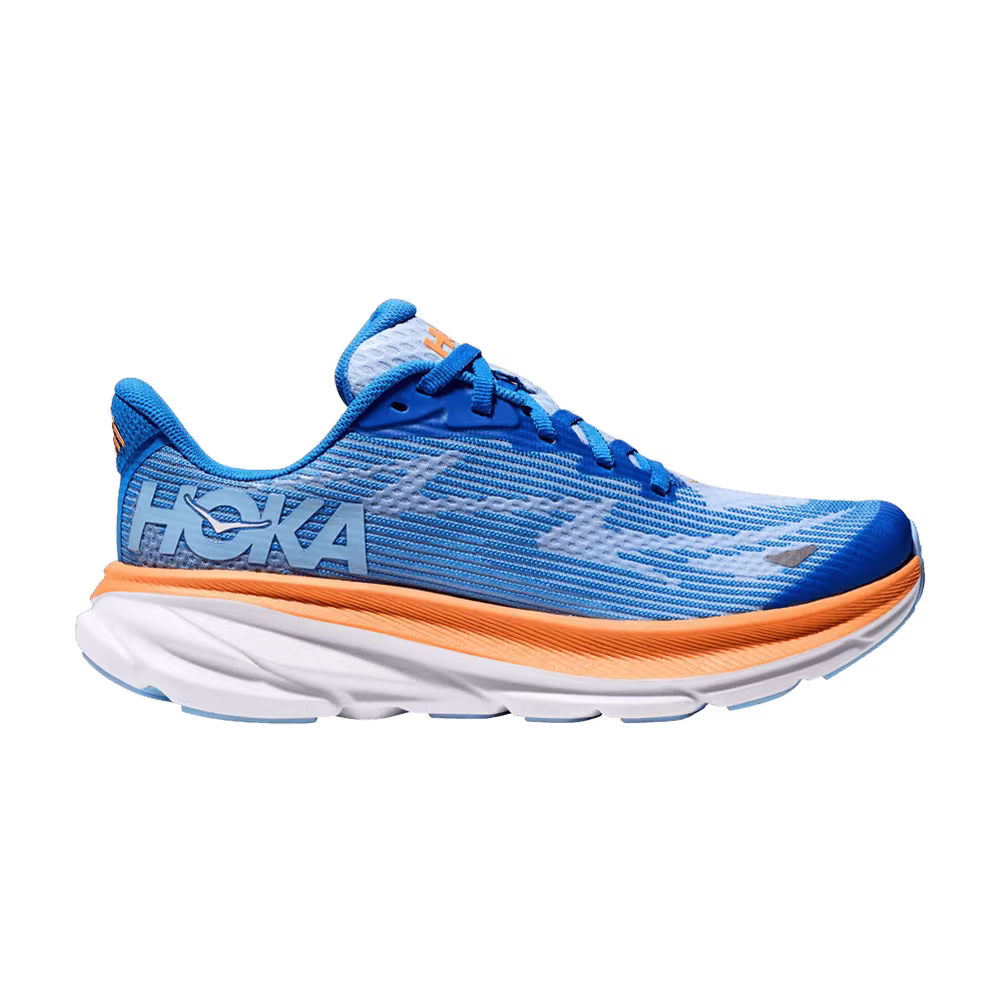 HOKA Clifton 9 Kids Coastal Sky All Aboard