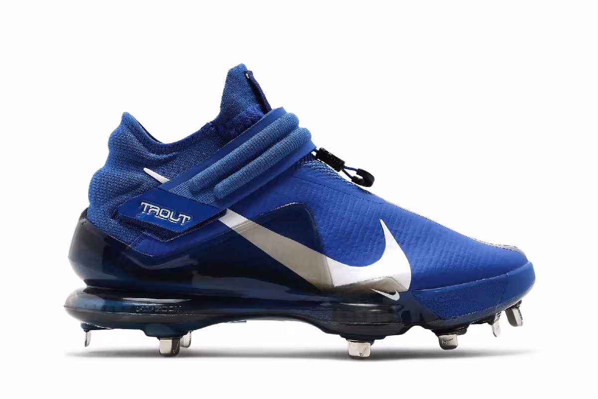 Nike Force Zoom Trout 7 Pro Mid Game Royal, view 2