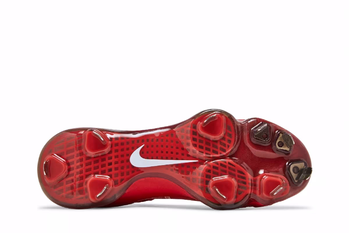 Nike Force Zoom Trout 7 Pro Mid University Red, view 5