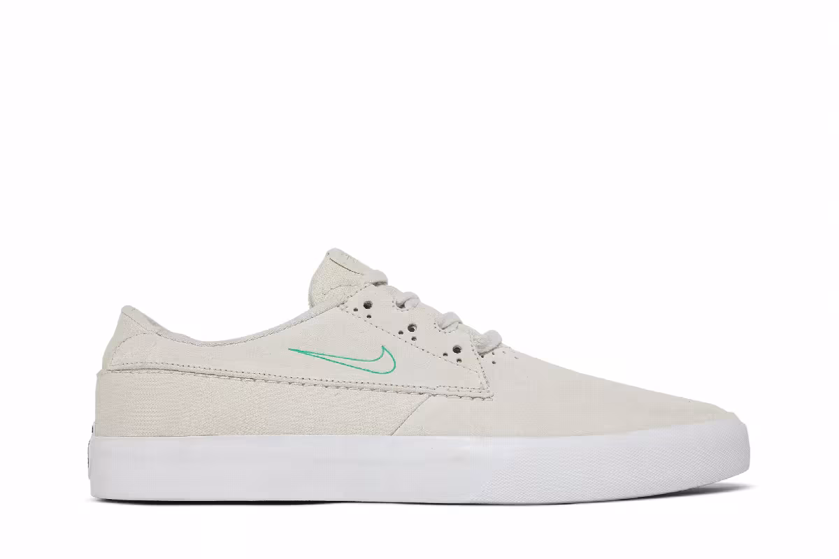Nike Shane SB White Lucky Green, view 2
