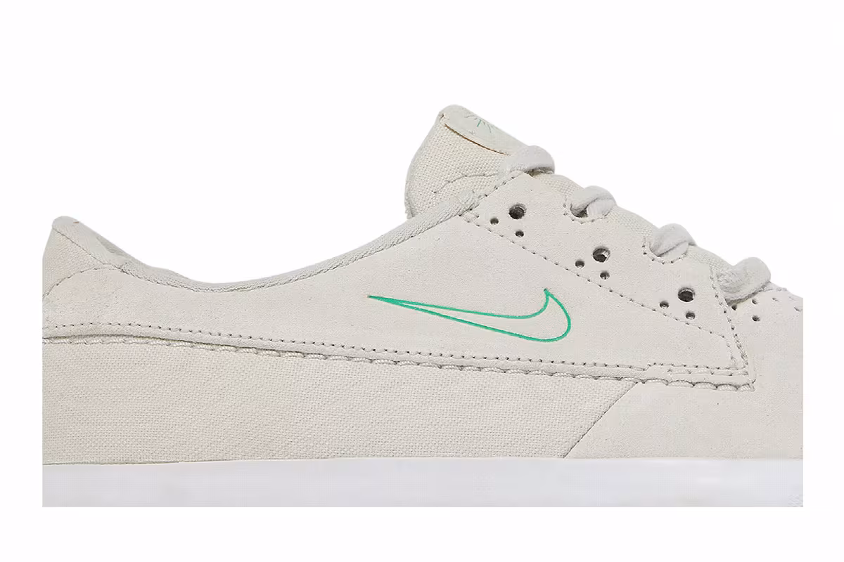 Nike Shane SB White Lucky Green, view 3
