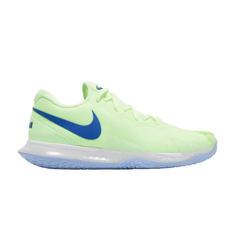 NikeCourt Zoom Vapor Cage 4 Rafa Lime Glow Hyper Blue