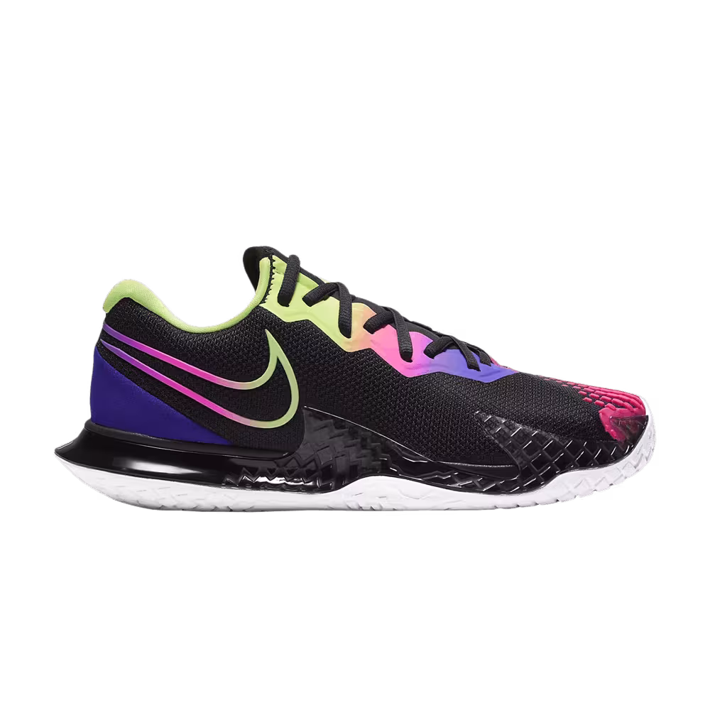 Nike Women's Court Air Zoom Vapor Cage 4 Black Multi