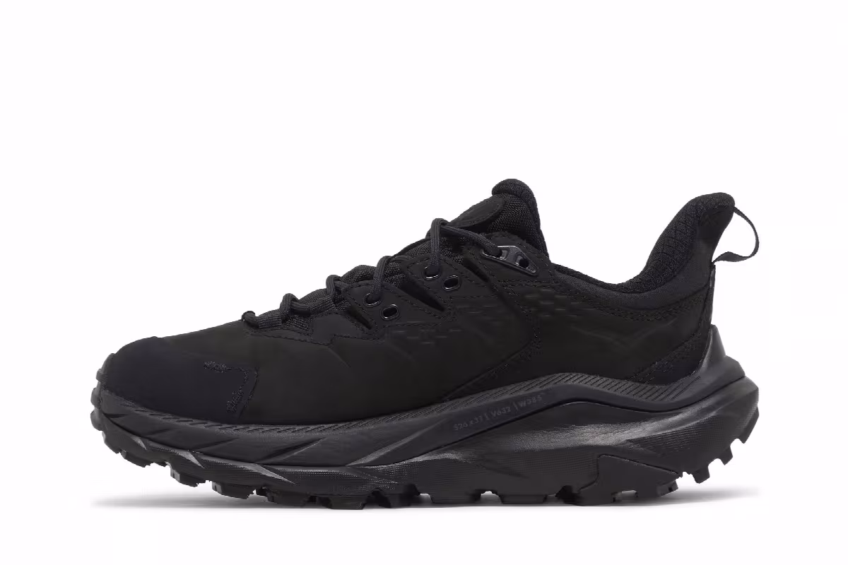 HOKA Women's Kaha 2 Low GORE-TEX Triple Black, view 4