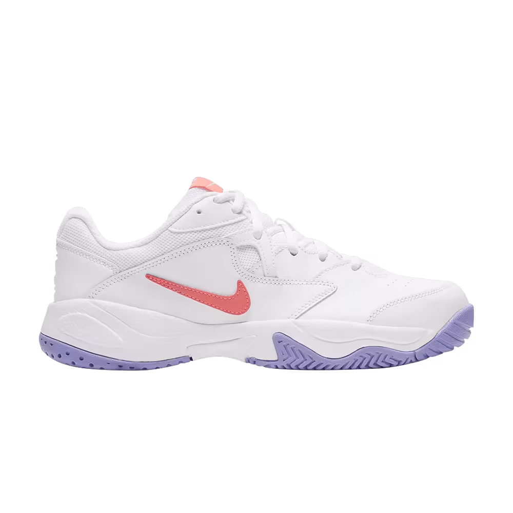 Nike Women's Court Lite 2 White Purple Pulse