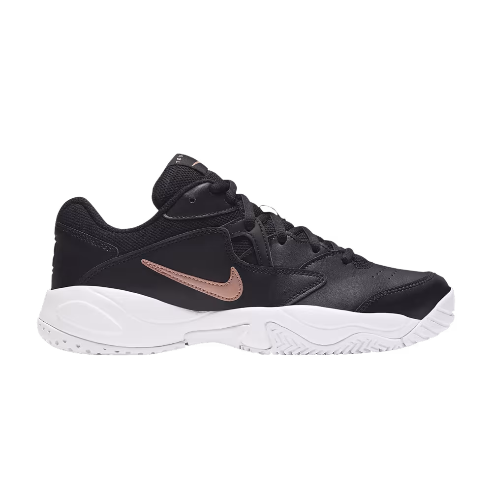 Nike Women's Court Lite 2 Black Metallic Red Bronze