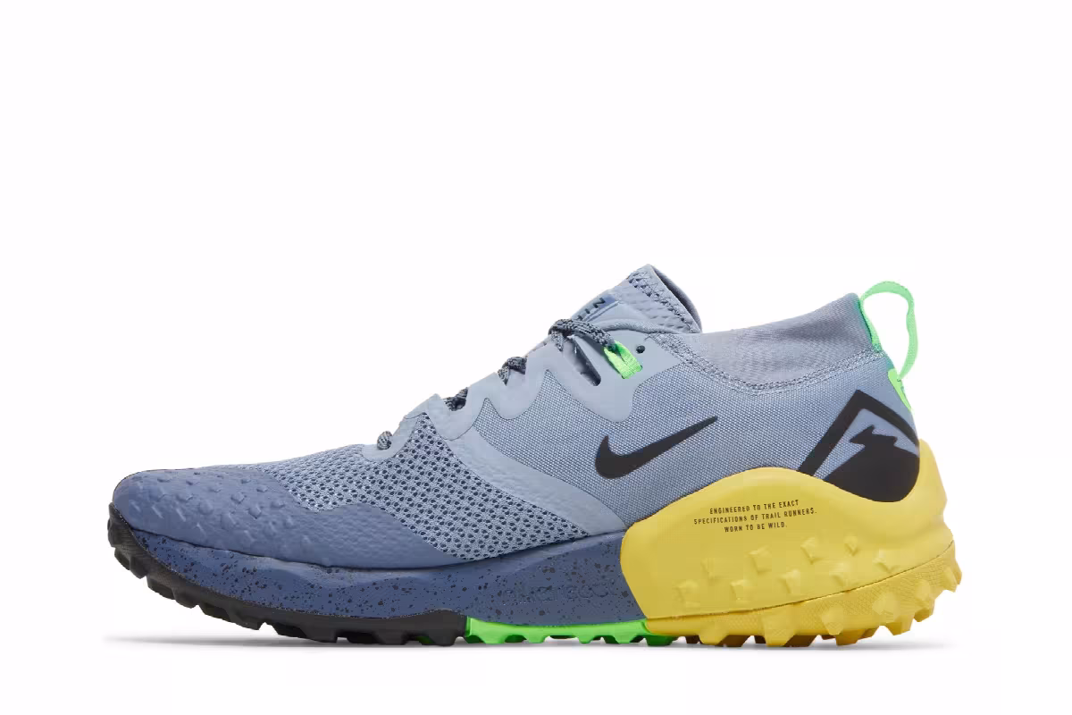 Nike Wildhorse 7 Ashen Slate Celery, view 4