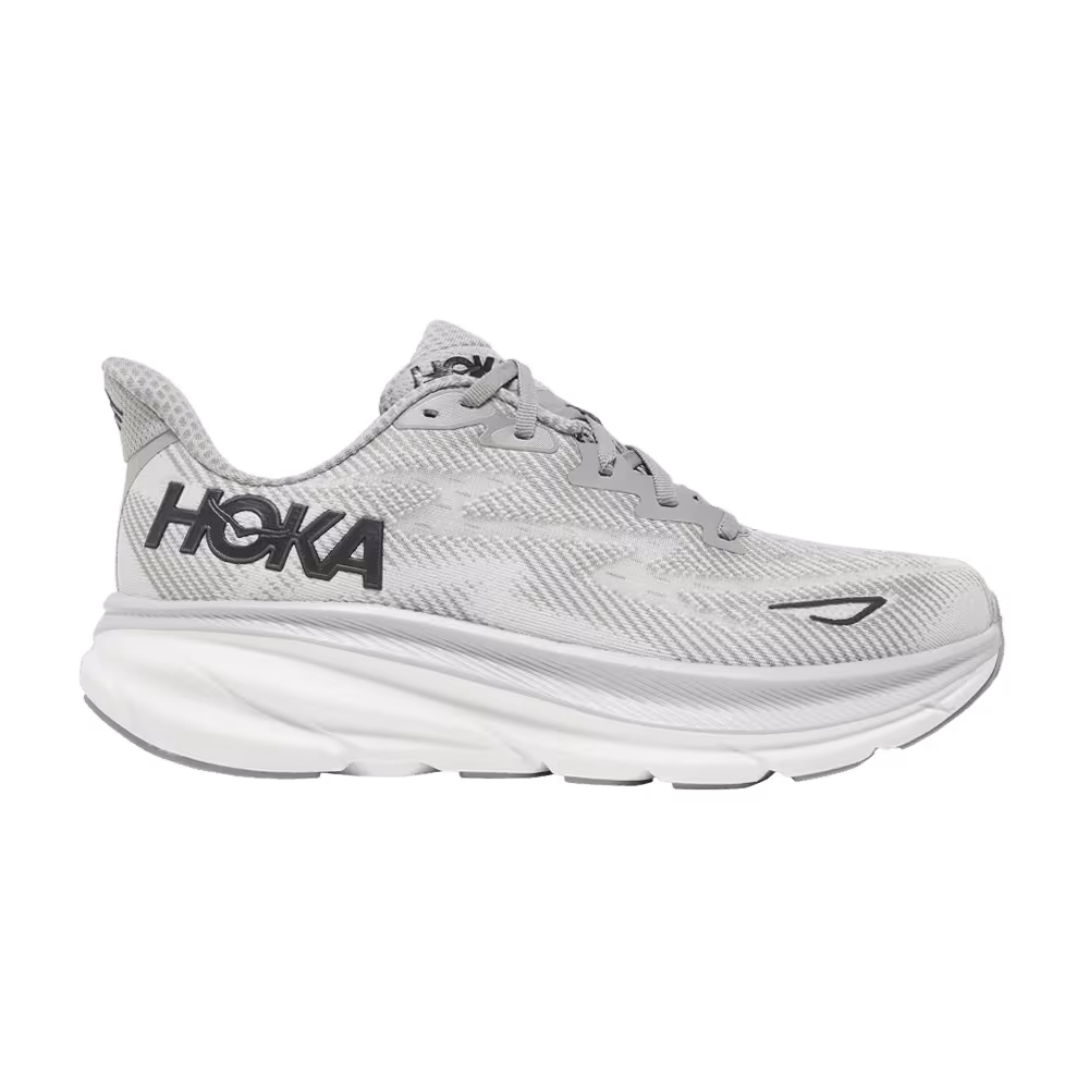 HOKA Clifton 9 Harbor Mist Black