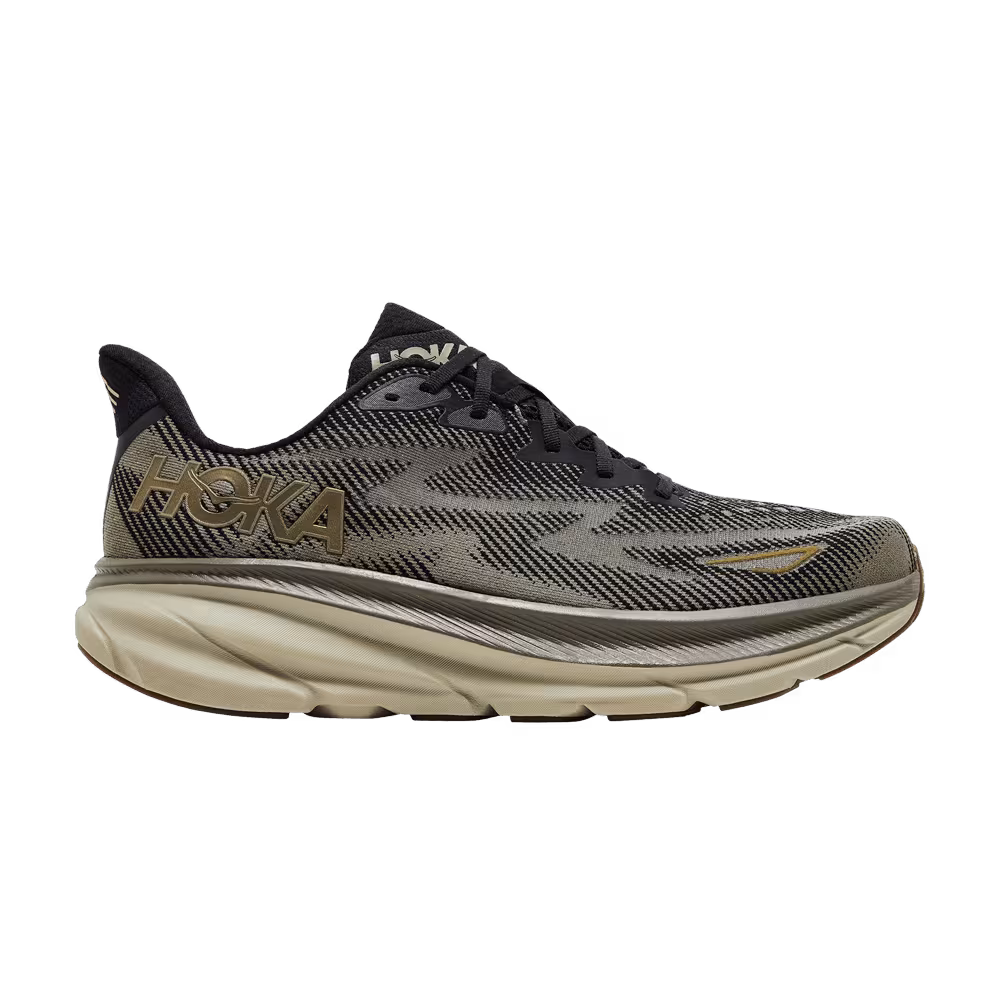 HOKA Clifton 9 Black Slate