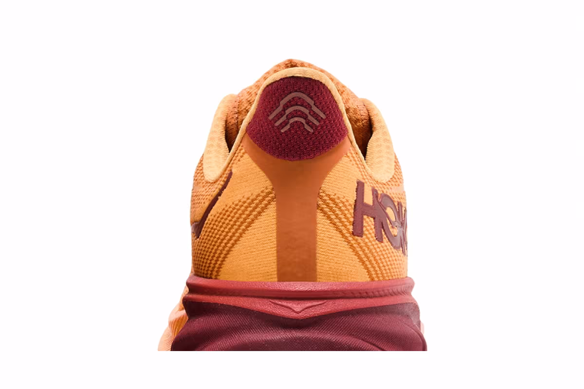 HOKA Clifton 9 Amber Haze Sherbet, view 8