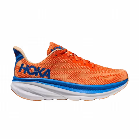 HOKA Clifton 9 'Vibrant Orange Impala'