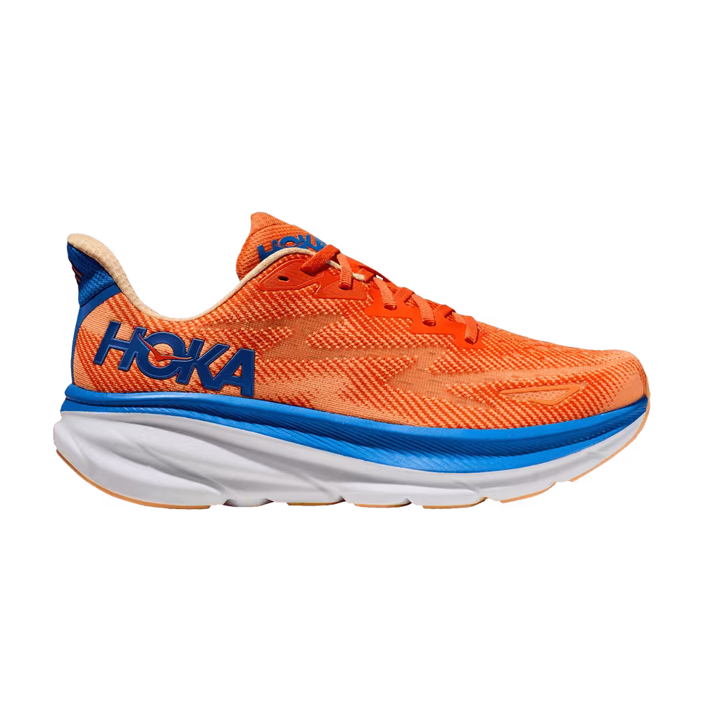 HOKA Clifton 9 Vibrant Orange Impala
