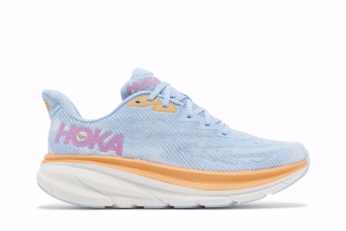 HOKA Women's Clifton 9 Airy Blue, view 2