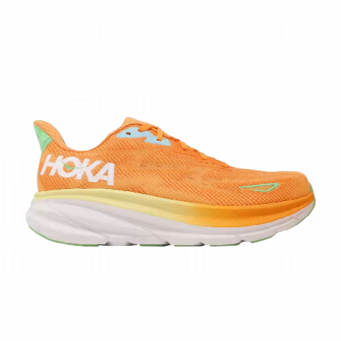 HOKA Clifton 9 2E Wide 'Solar Flare Sherbet'
