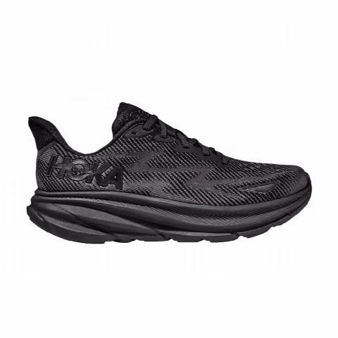 HOKA Clifton 9 2E Wide 'Triple Black'