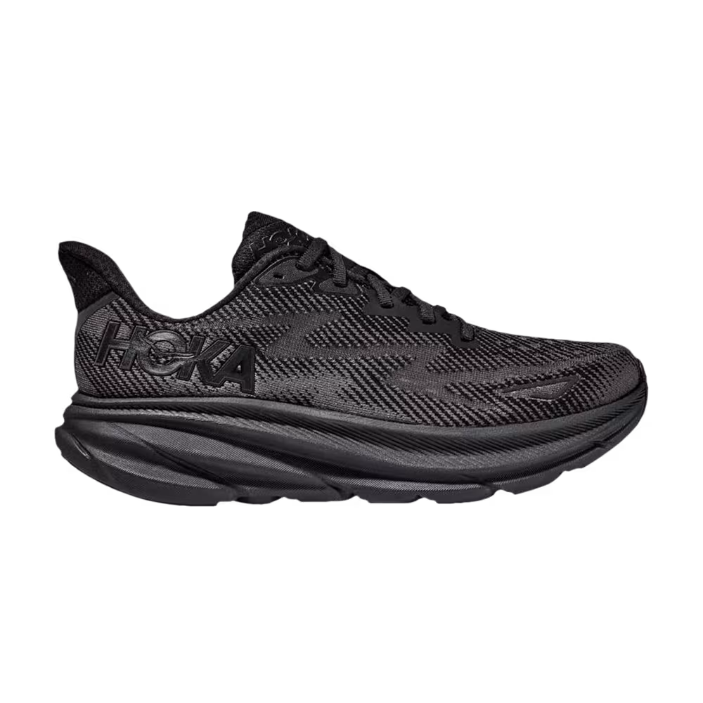 HOKA Clifton 9 2E Wide Triple Black