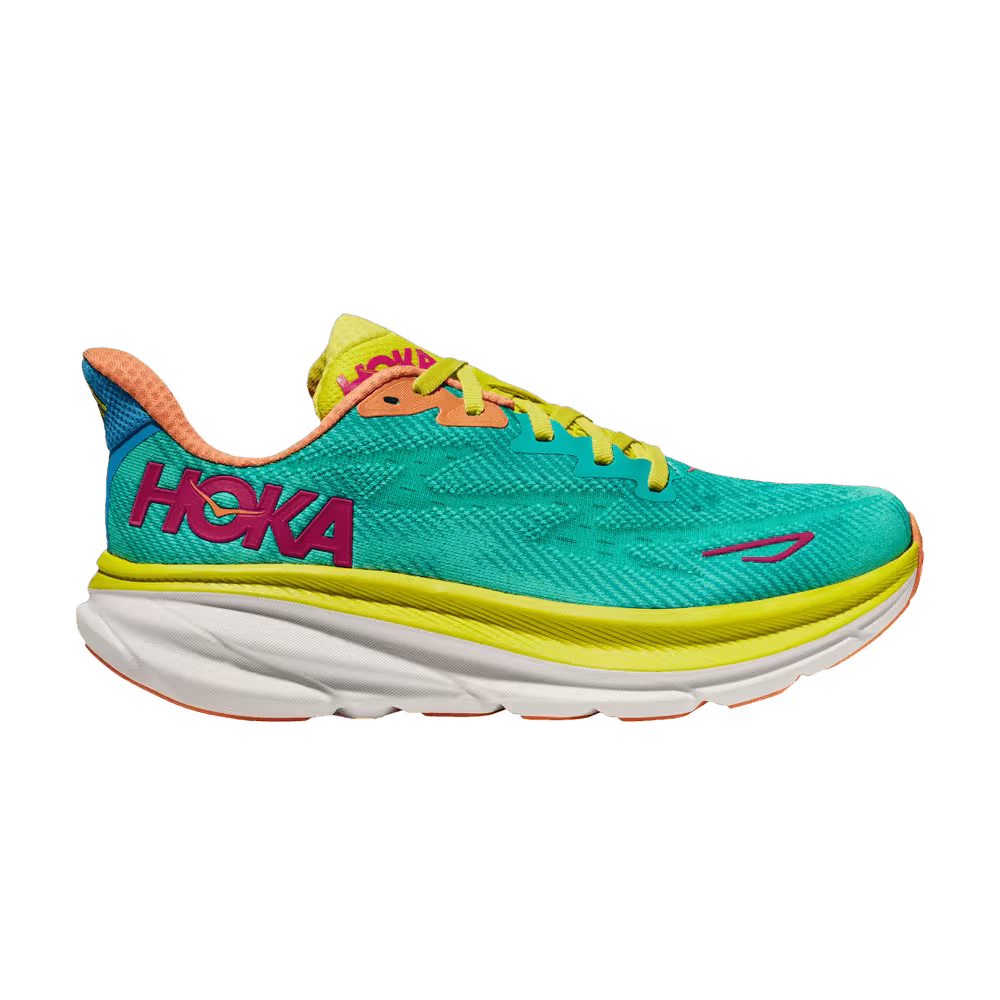 HOKA Women's Clifton 9 Wide Ceramic Evening Primrose