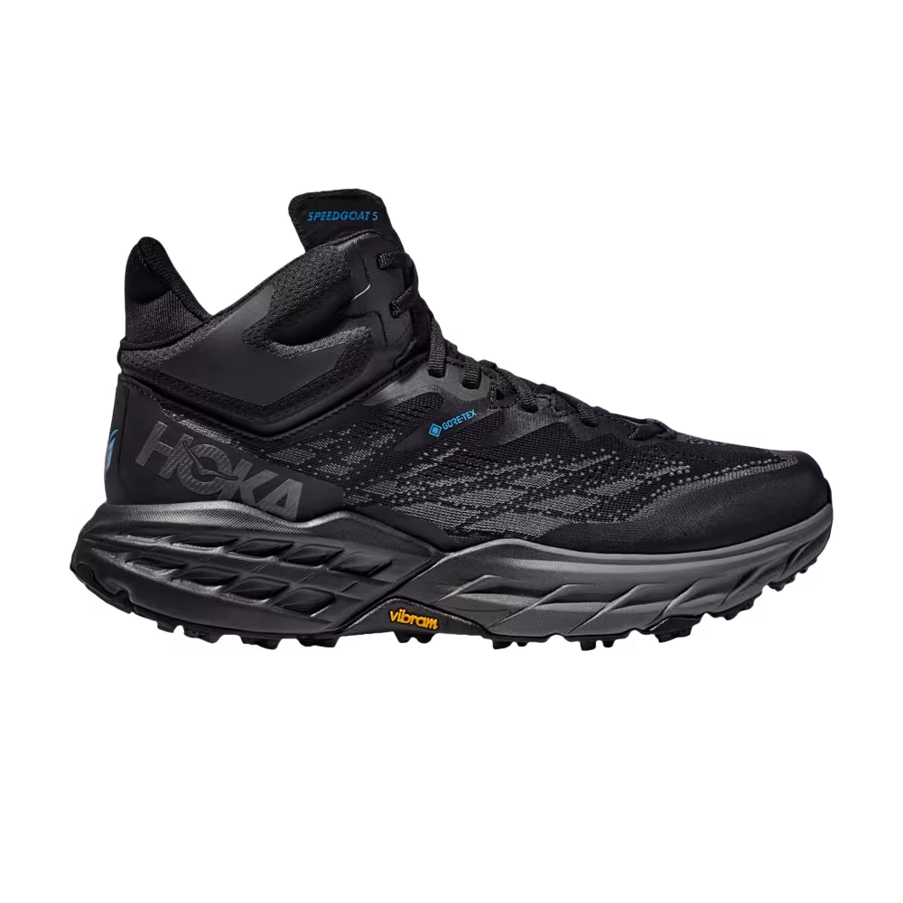 HOKA Speedgoat 5 Mid GORE-TEX Triple Black