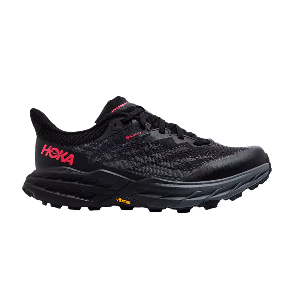 HOKA Women's Speedgoat 5 GORE-TEX Black Red