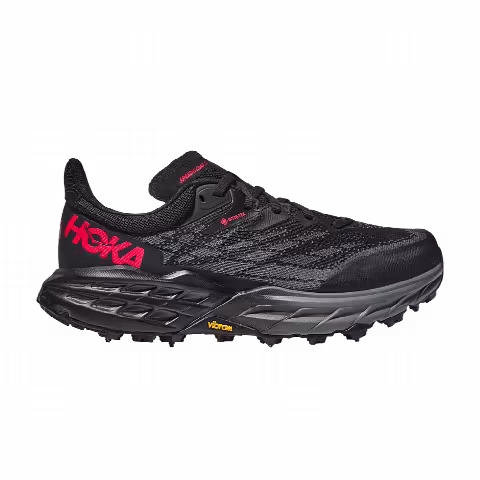 HOKA Wmns Speedgoat 5 GORE-TEX Spike 'Black Red'